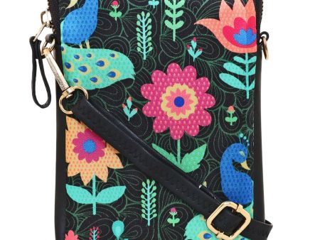 Sabhyata Peacock - Mobile Sling Bag Sale