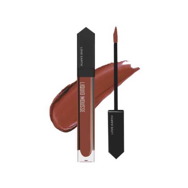 Love Earth Liquid Mousse Lipstick - Spanish Coffee Cheap