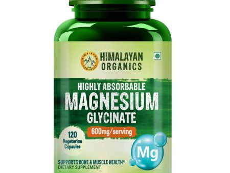 Himalayan Organics Highly Absorable Magnesium Glycinate Capsules on Sale