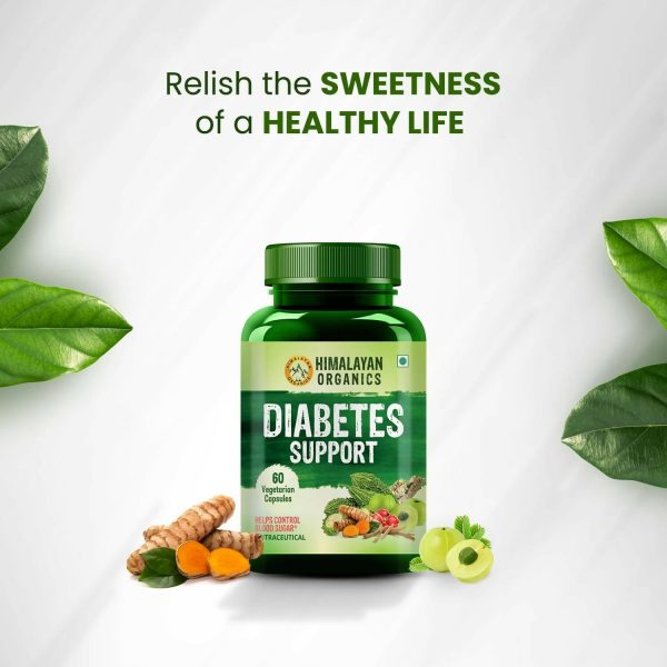 Himalayan Organics Diabetes Support Capsules on Sale