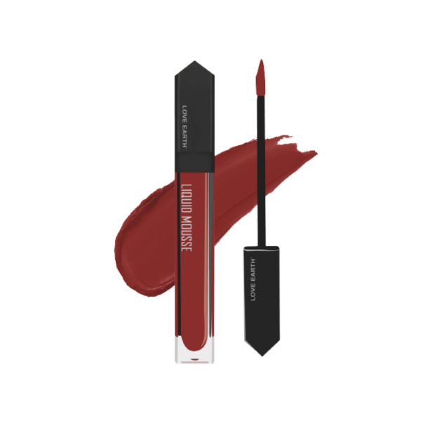 Love Earth Liquid Mousse Lipstick - Hanky Panky on Sale