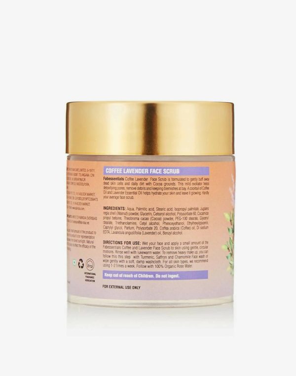 Fabessentials Coffee Lavender Face Scrub Discount