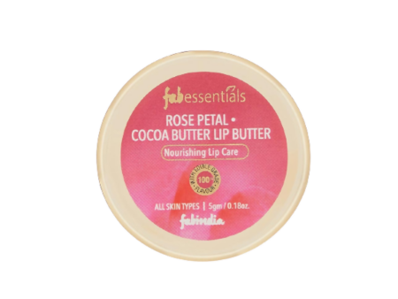 Fabessentials Rose Petal Cocoa Butter Lip Butter on Sale