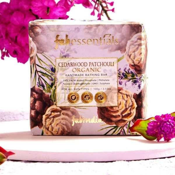 Fabessentials Cedarwood Patchouli Handmade Bathing Bar Hot on Sale