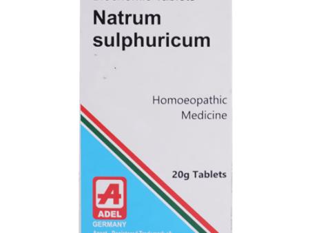 Adel Homeopathy Natrum Sulphuricum Biochemic Tablets Fashion