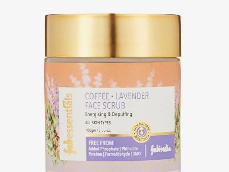 Fabessentials Coffee Lavender Face Scrub Discount