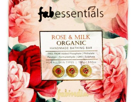 Fabessentials Rose & Milk Handmade Bathing Bar Cheap