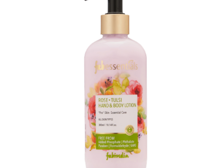 Fabessentials Rose Tulsi Hand & Body Lotion Discount