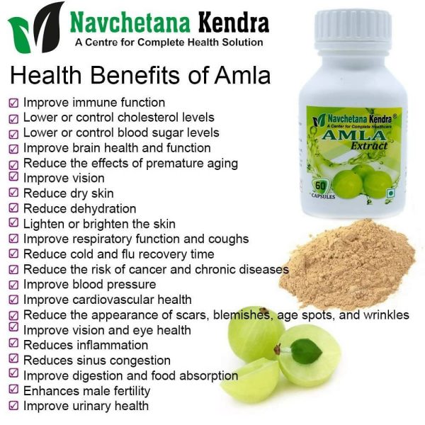 Navchetana Kendra Amla Extract Capsules For Discount