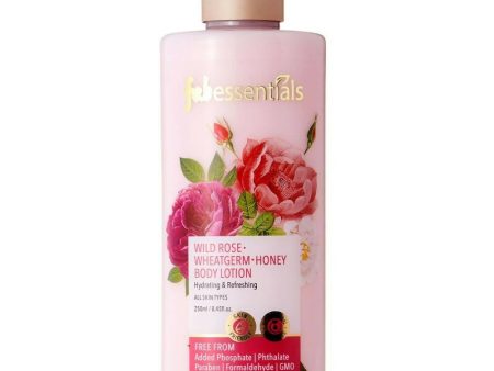 Fabessentials Wild Rose Wheatgerm Honey Body Lotion Fashion