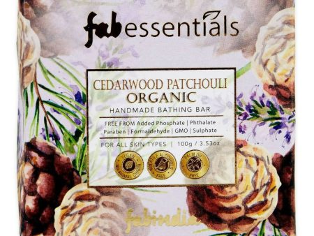 Fabessentials Cedarwood Patchouli Handmade Bathing Bar Hot on Sale