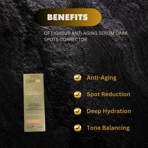 LIGHTUP Anti Aging Serum Dark Spots Corrector Sale