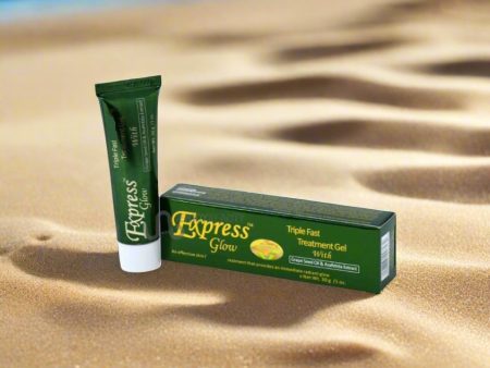 Express Glow Triple Fast Gel 1 oz Online now