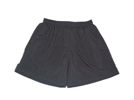 Landmark Running Shorts Nylon Spandex Full Garter With Reflectorize On Back Yoke And Sides - Grey on Sale